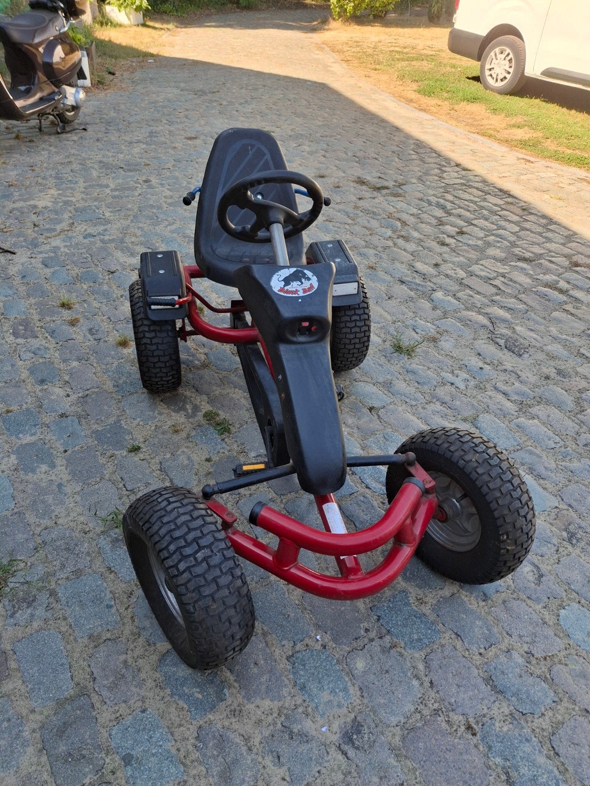 go cart  mamoet, Kinderen en Baby's, Speelgoed | Buiten | Skelters, Ophalen, Gebruikt, Mammoet