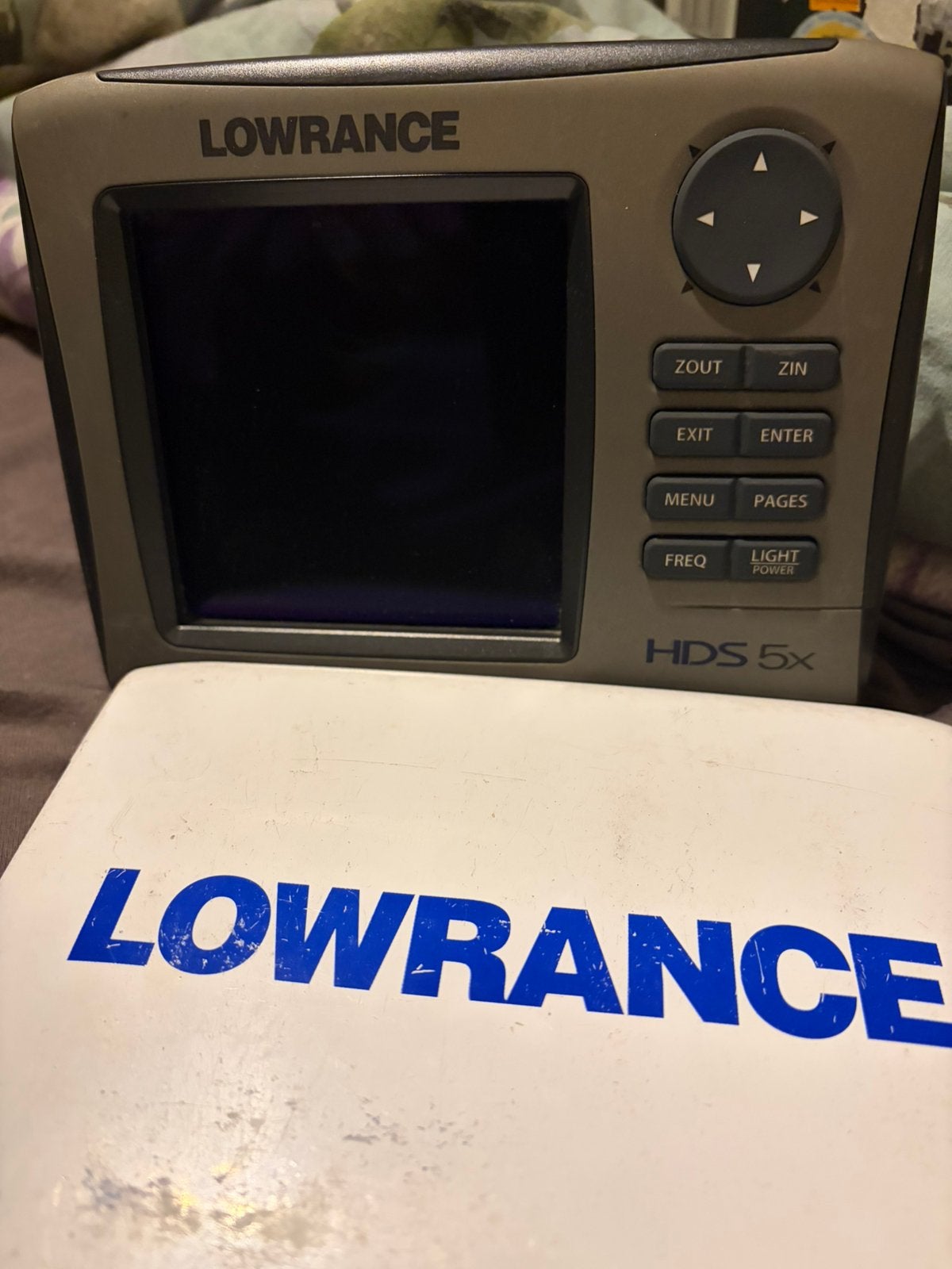 Lowrance hds 5x visvinder, Sports nautiques & Bateaux, Instruments de navigation & Électronique maritime, Enlèvement, Comme neuf