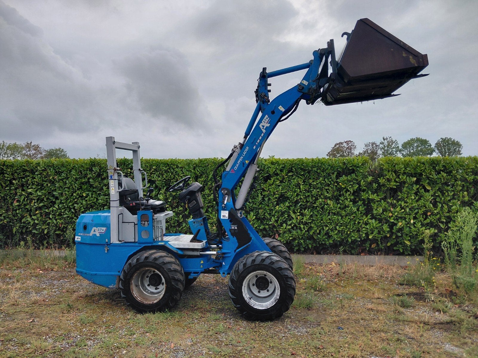 Kniklader Qappen A27X / Yanmar / Giant / Weidemann, Ophalen