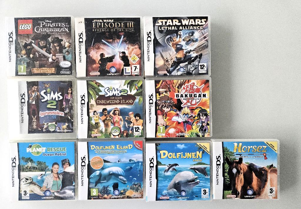 Nintendo DS spelletjes (met en zonder doosje ), Games en Spelcomputers, Ophalen of Verzenden