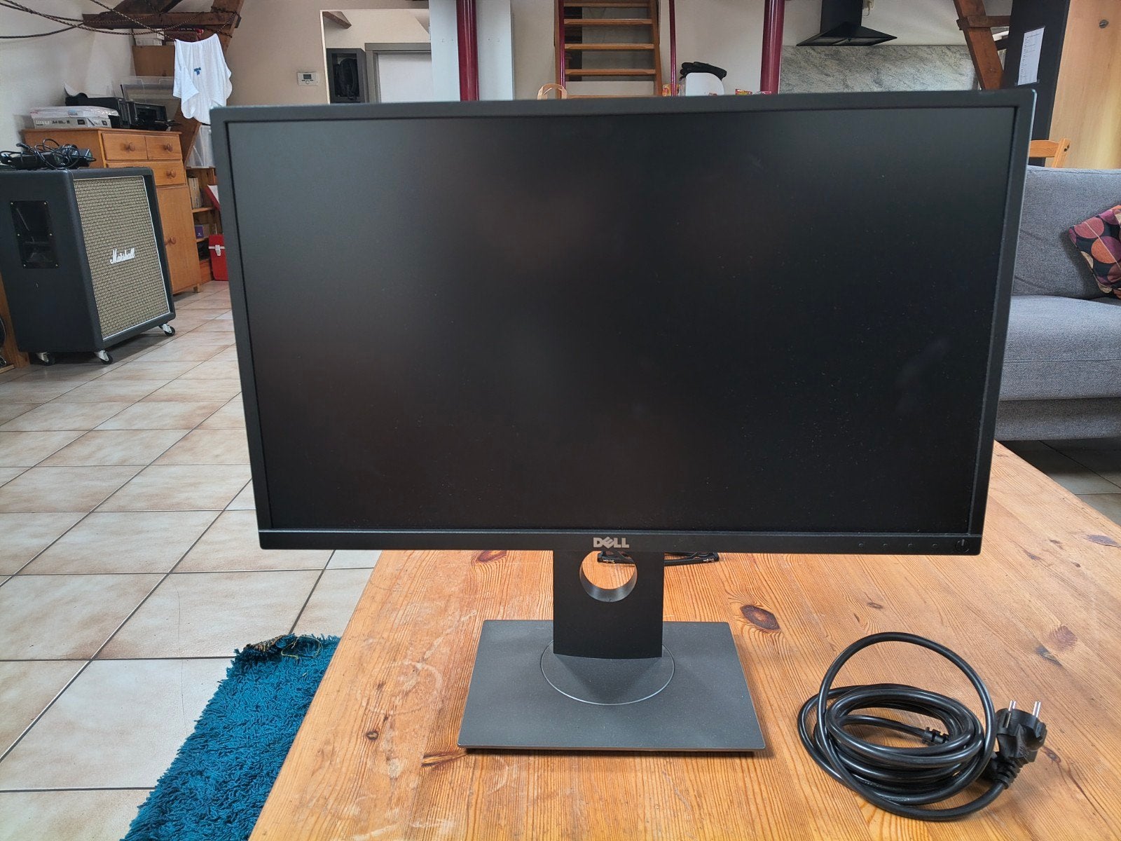Dell P2417H 24 inch Computer Scherm, Computers en Software, Monitoren, HD, IPS, Ophalen of Verzenden, Zo goed als nieuw