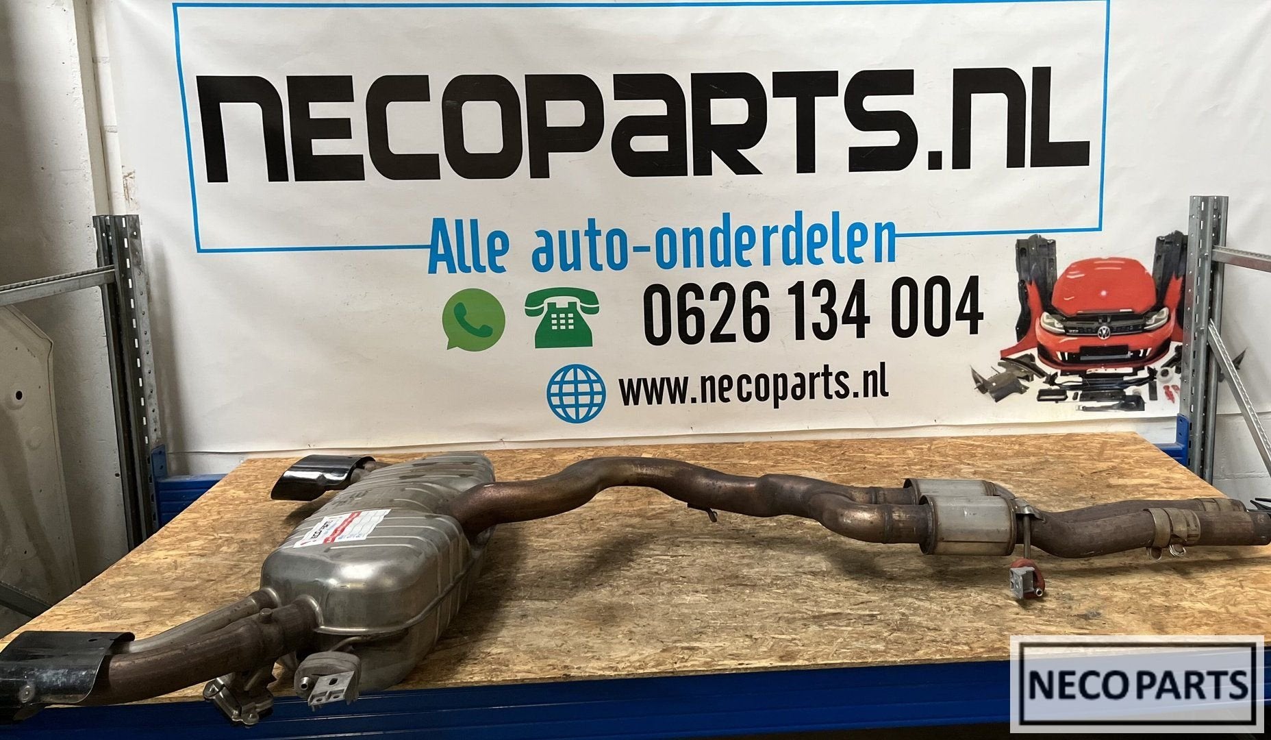 AUDI RS3 RS 8V0253611D UITLAAT EIND ORGINEEL LEVERVAAR, Auto-onderdelen, Gebruikt, -, -, -