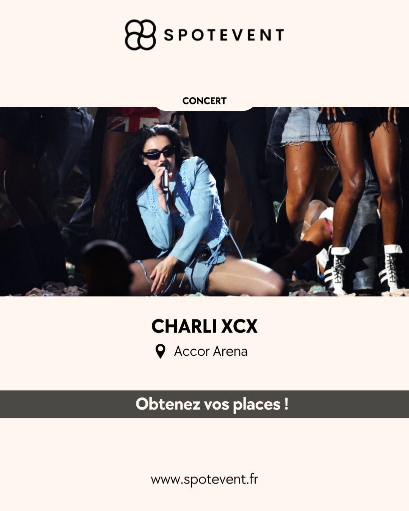 Charli xcx - Paris - Concert - Conciergerie, Tickets & Billets