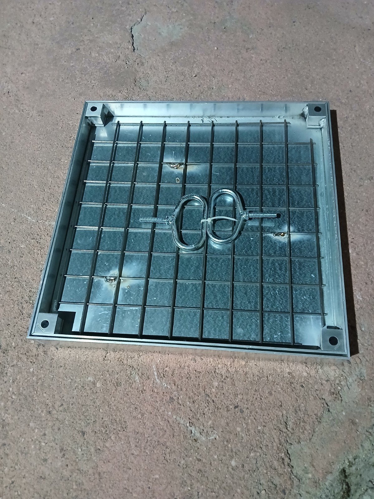 Tegel deksel aluminium nieuw, Doe-het-zelf en Bouw, Ventilatie en Afzuiging, Verzenden