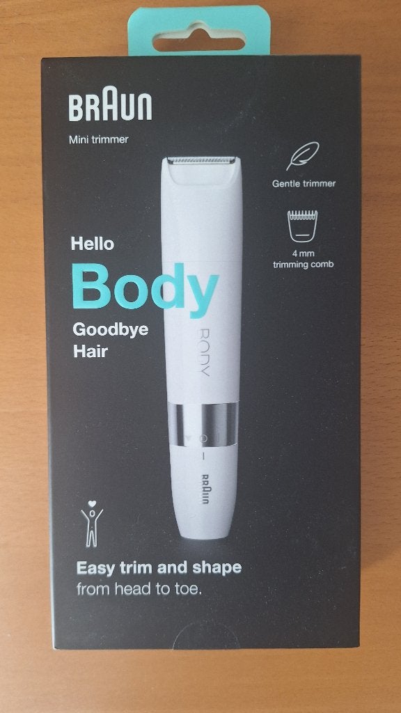 Mini trimmer Braun, Elektronische apparatuur, Persoonlijke Verzorgingsapparatuur, Ophalen, Nieuw, Haarverzorging