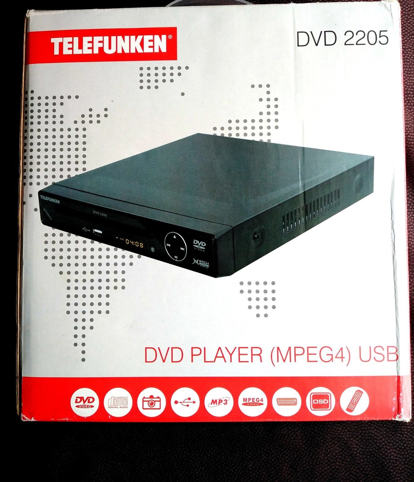 Lecteur DVD NOUVEAU, TV, Hi-fi & Vidéo, Lecteurs DVD, Enlèvement, Neuf, Lecteur DVD