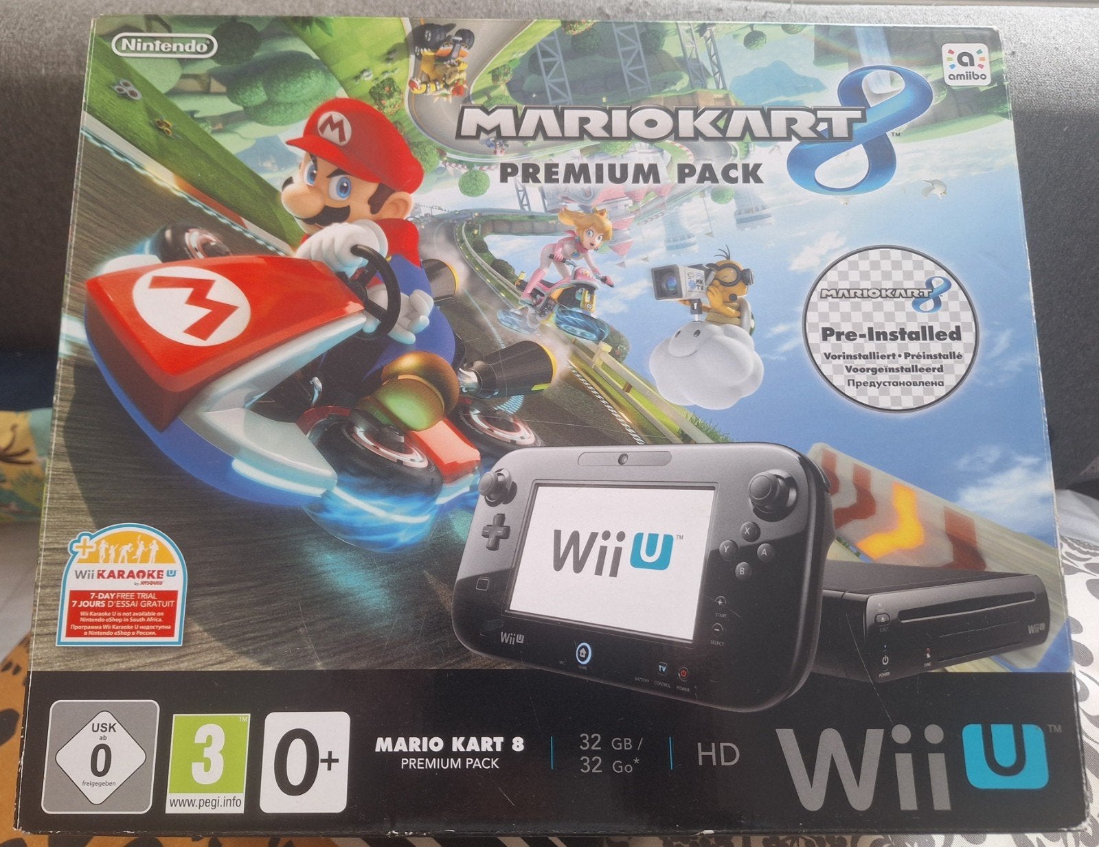 Nintendo WiiU, MarioKart 8 bundle in originele doos, Games en Spelcomputers, Ophalen, Zo goed als nieuw