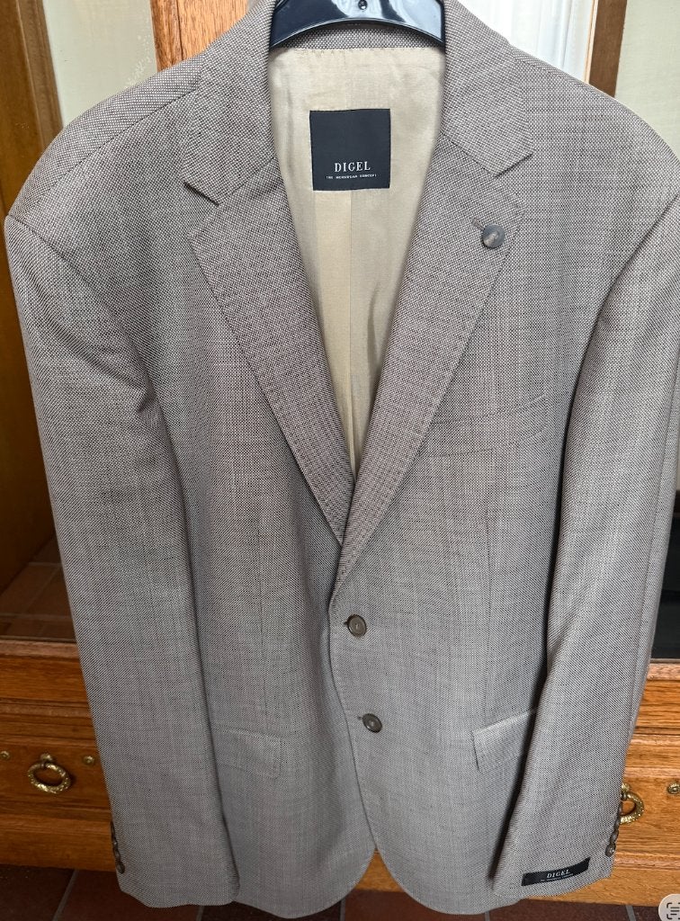 Digel blazer, Beige, Digel, Ophalen of Verzenden, Maat 56/58 (XL)