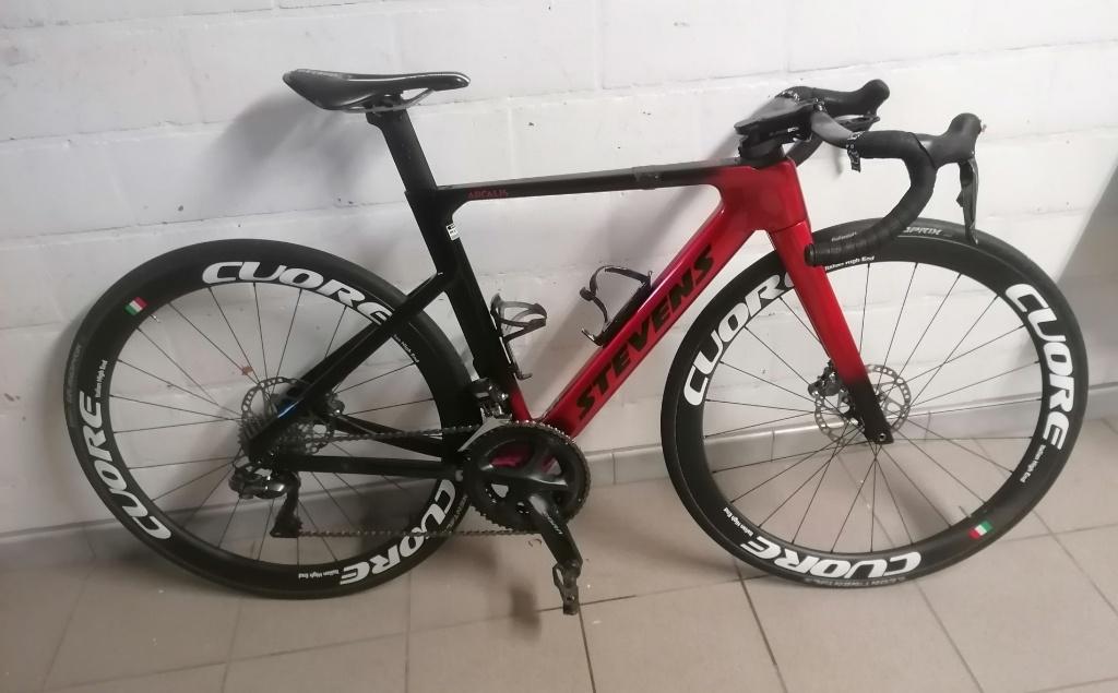Racefiets Stevens Arcalis maat 51, 28 inch, Gebruikt, Carbon, Heren