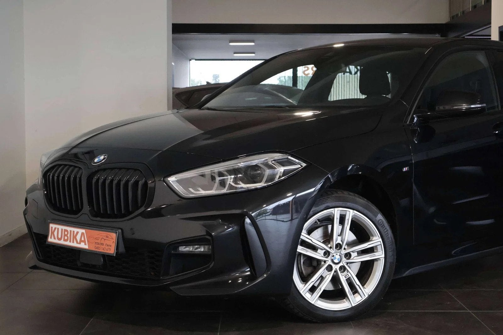 BMW 1 Serie 118 118iA OPF M-Pack BTW* LijnA Carplay Camera G, Auto's, 1 Reeks, Gebruikt, Zwart, 136 pk