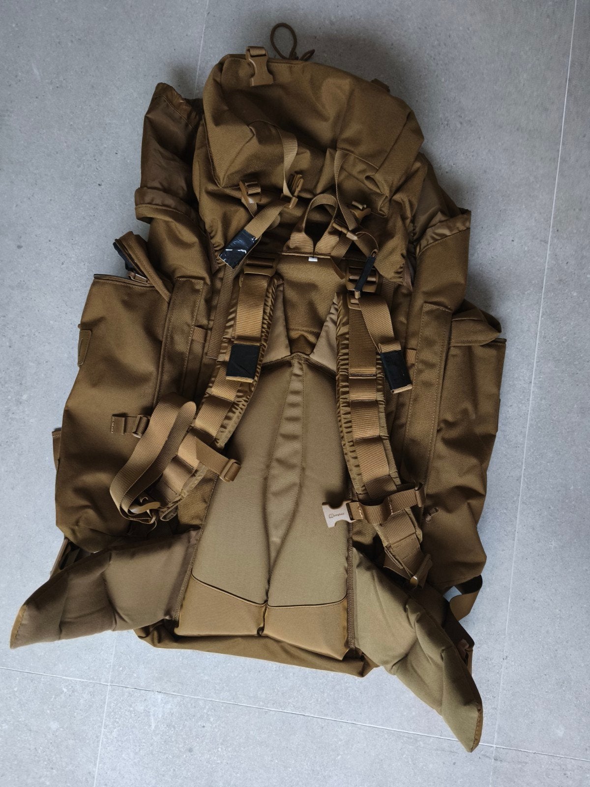 berghaus vulcan V mmps 100 liter, Ophalen