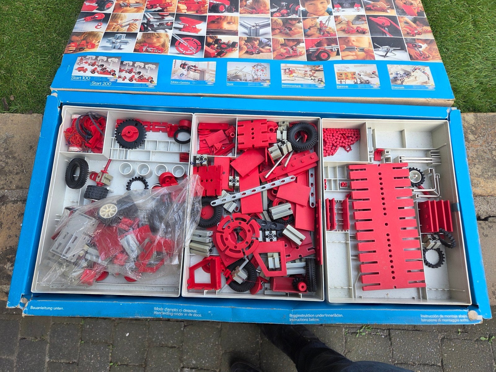 Pack d'auto-construction Fischer Technik Start 200, Enlèvement