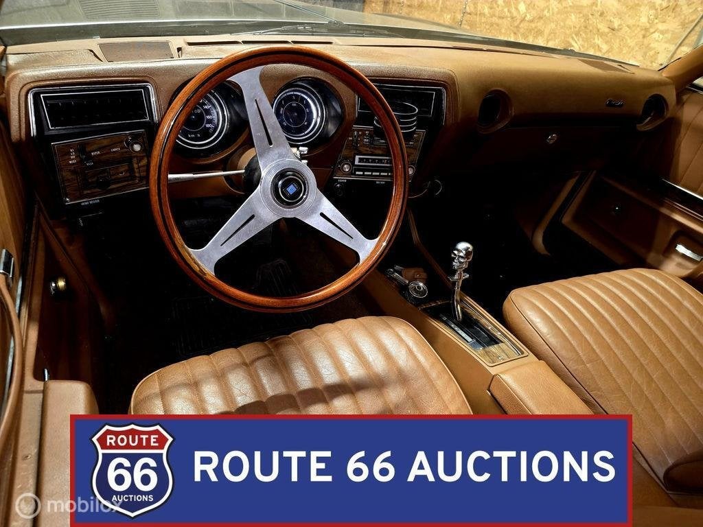 Oldsmobile Cutlass Supreme | 1973 | Route 66 Auctions, Zwart, Bedrijf, Handgeschakeld, Overige carrosserie