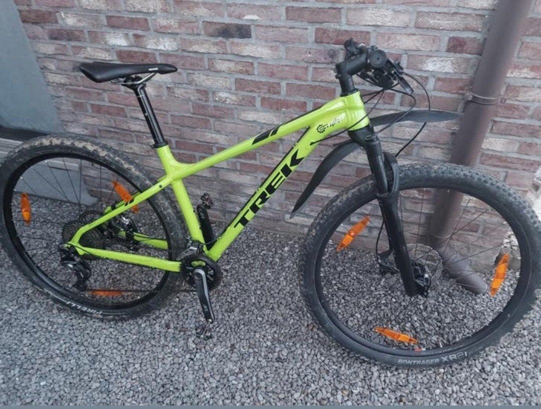 trek xcaliber 9 volt green m/l, Fietsen en Brommers, Hardtail, Ophalen, Gebruikt, Trek