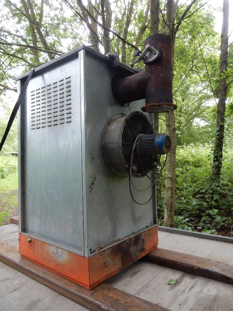 Houtkachel voor werkplaats, Huis en Inrichting, Kachels, Ophalen, Gebruikt, Houtkachel, Vrijstaand