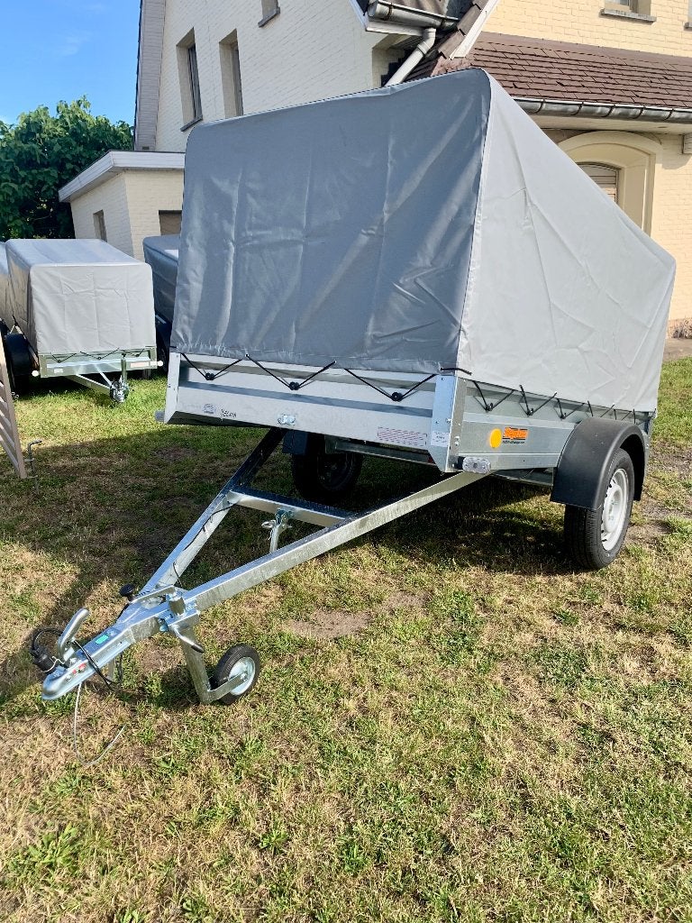 Aanhangwagen 236x129 met zeil nieuw, Ophalen, Nieuw