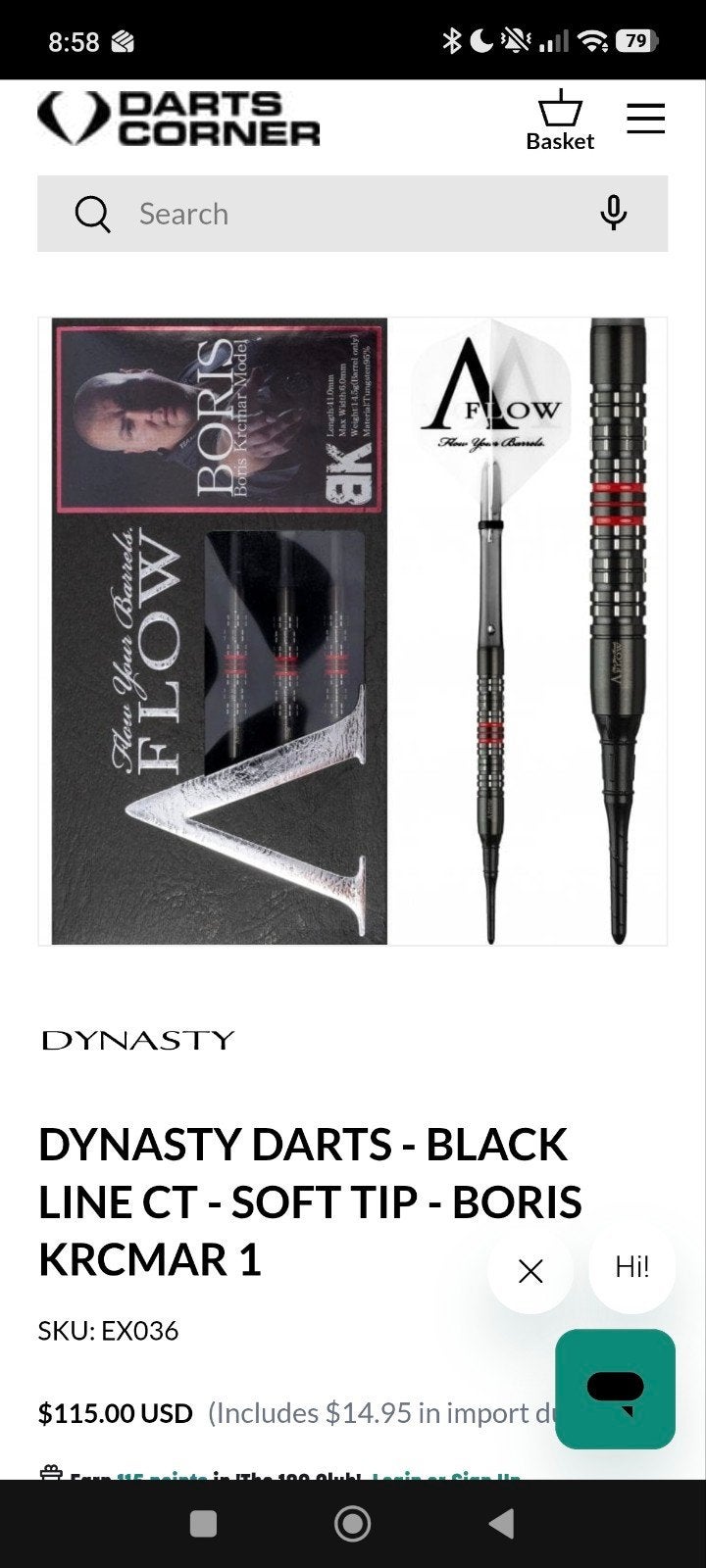 elektronische darts pijlen 14,5gram, Ophalen, Zo goed als nieuw, Pijlen, Elektronisch