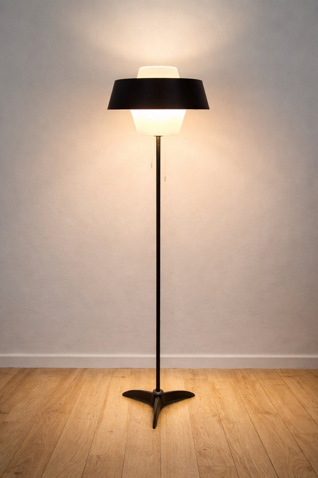 Lampadaire NX 109 Monaco par Louis Kalff pour Philips 1950s, Enlèvement, Comme neuf, Verre