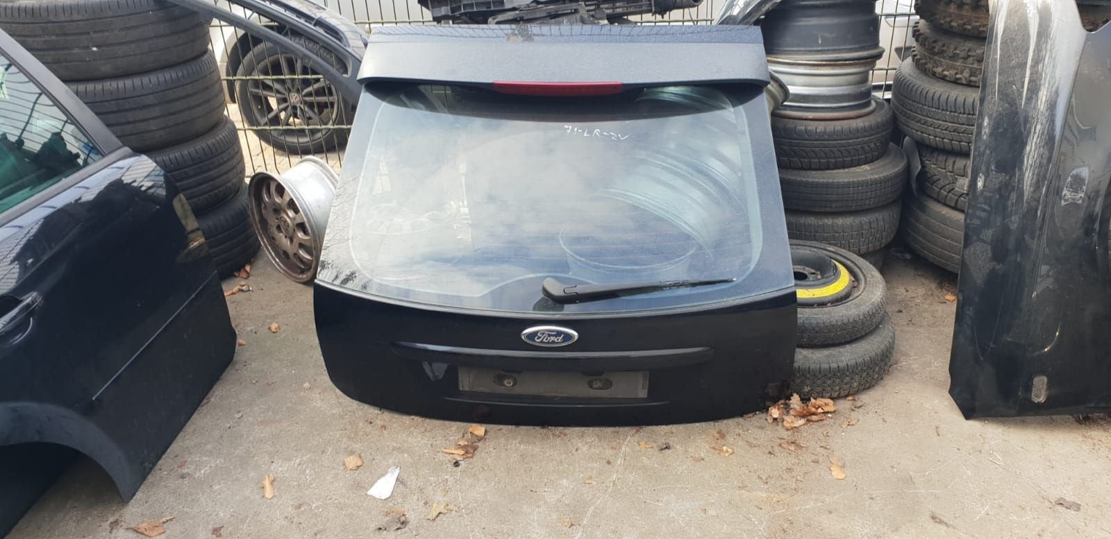 FORD FOCUS HB ACHTERKLEP +SPOILER BJ 2006 TOT 2008, Auto-onderdelen, Gebruikt, -, Ophalen of Verzenden, Achter