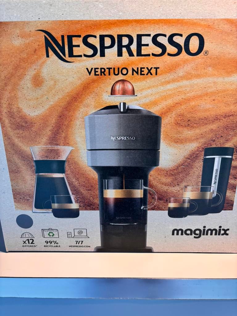 Machine à café Nespresso Vertuo next, Ophalen, Gebruikt, Nespresso, Nespresso