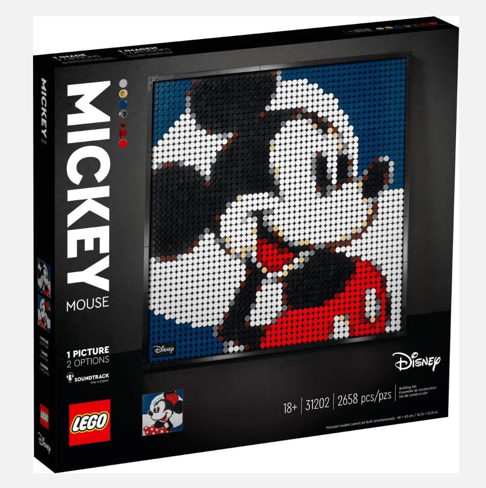 NIEUW LEGO Art Disney's Mickey Mouse - 31202, Kinderen en Baby's, Speelgoed | Duplo en Lego, Lego, Nieuw, Ophalen of Verzenden