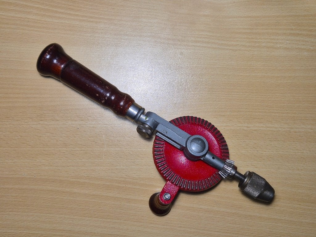 Peugeot N5 vintage handboormachine, Doe-het-zelf en Bouw, Gereedschap | Handgereedschap, Gebruikt, Accuboormachine, Overige merken