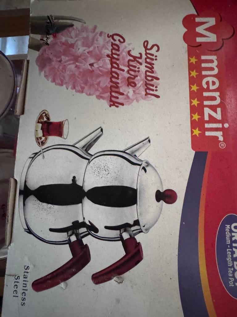 Double théière turc, Enlèvement, Comme neuf