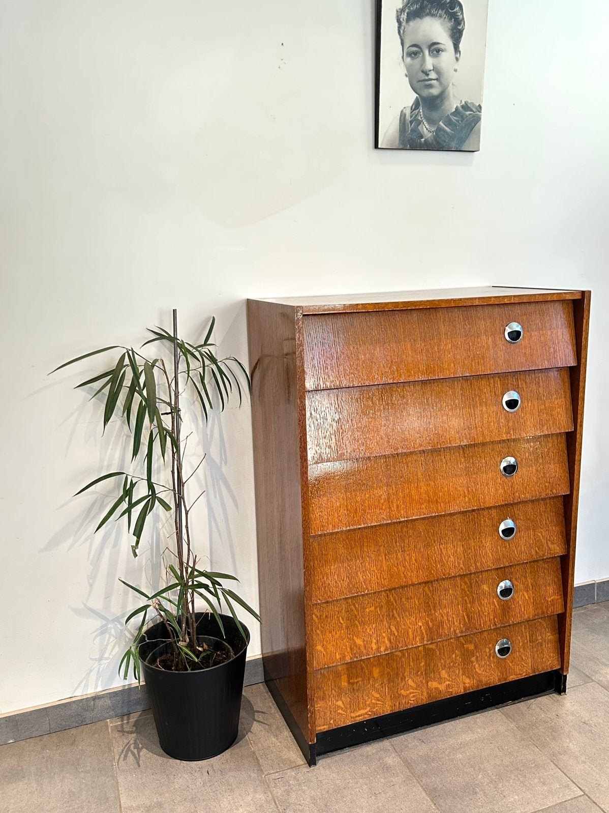 Vintage schoenenkast, Huis en Inrichting, Ophalen, Gebruikt