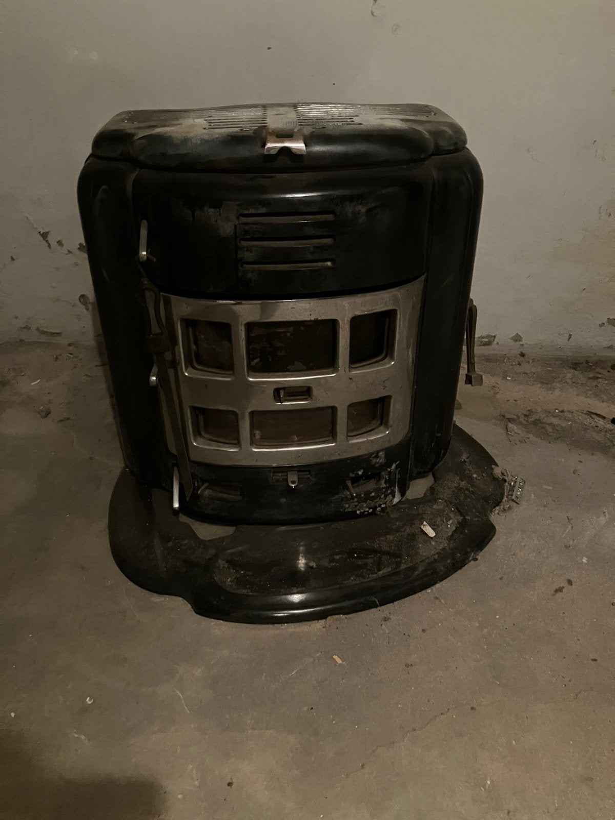 Retro kolenkachel, Huis en Inrichting, Kachels, Ophalen, Zo goed als nieuw, Kolenkachel