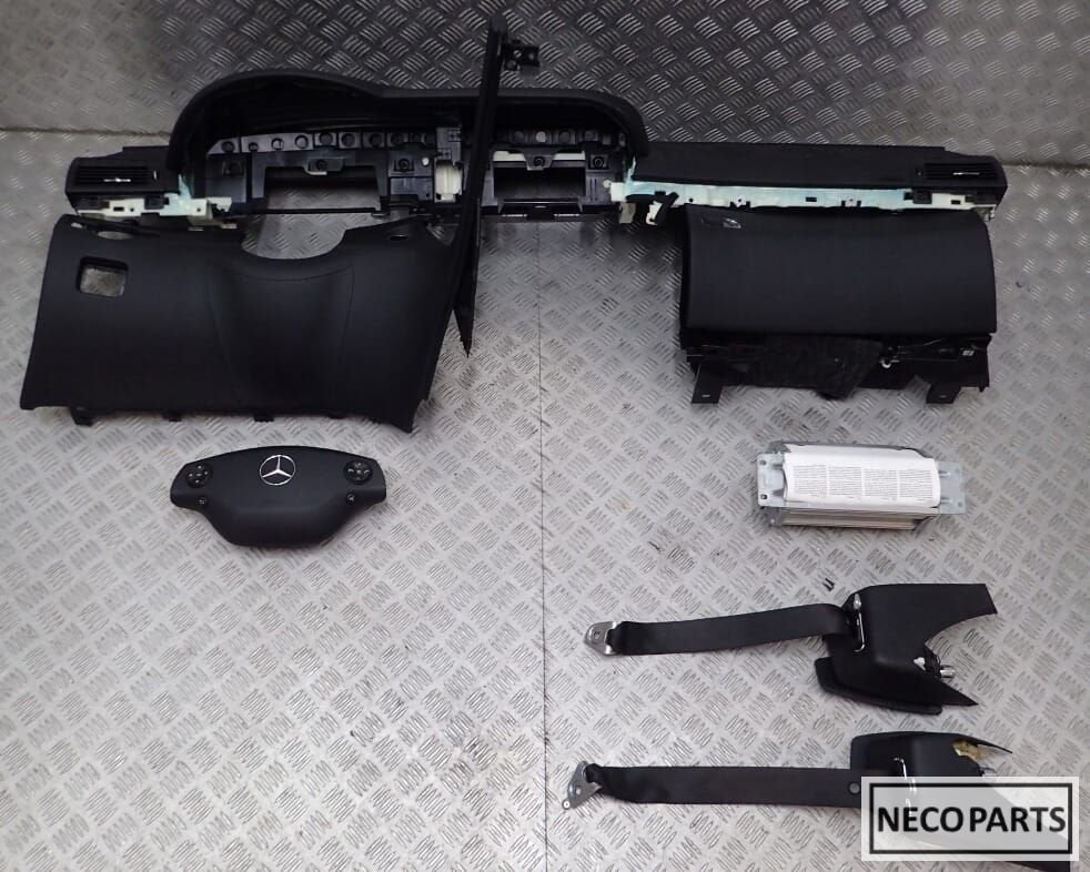 MERCEDES CL W216 AIRBAG AIRBAGSET ALLE AIRBAGS LEVERBAAR, Utilisé, -, -, Enlèvement ou Envoi