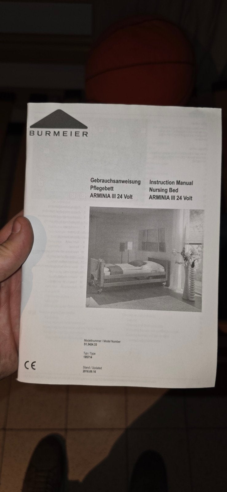 ziekenhuis/zorg bed, Huis en Inrichting, Ophalen, Zo goed als nieuw, Eenpersoons, Verstelbaar