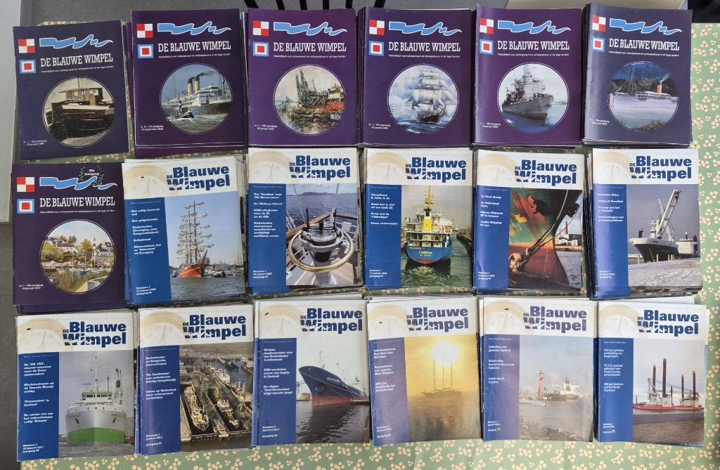 TijdSchrift De Blauwe Wimpel, Boeken, Tijdschriften en Kranten, Ophalen, Zo goed als nieuw, Sport en Vrije tijd
