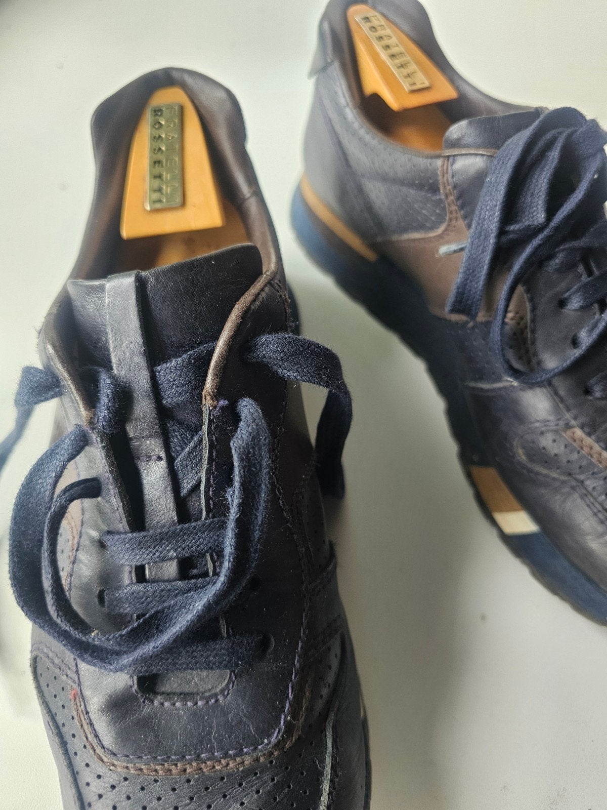 originele zeer mooie sneakers v Italiaanse FRATELLI ROSSETTI, Bruin, Verzenden, FRATELLI ROSSETTI, Sneakers