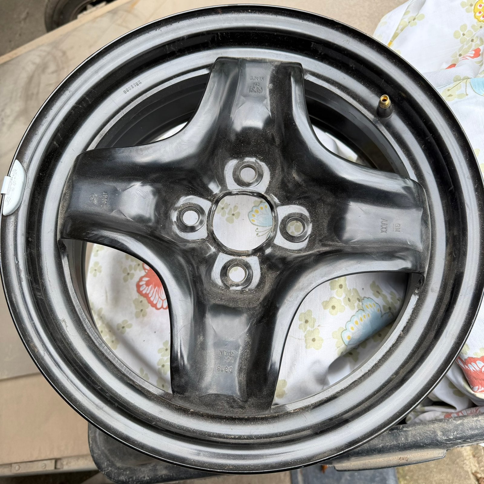 Jantes tôle Opel Corsa avec Capteurs TPMS, Autos : Pièces & Accessoires, Neuf, 15 pouces, Véhicule de tourisme, Enlèvement