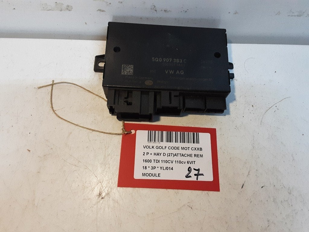 UNITE ELECTRONIQUE Volkswagen Golf VII (AUA) (5Q0907383C), Volkswagen, Mevr. I. Hauben, Utilisé, Rue de l'Espoir 34 34
4030  GRIVEGNÉE, BE