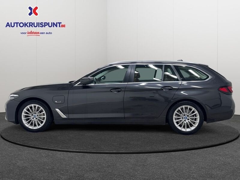 BMW Série 5 520 e Touring, Autos, Cuir, Argent ou Gris, Euro 6, Hybride rechargeable