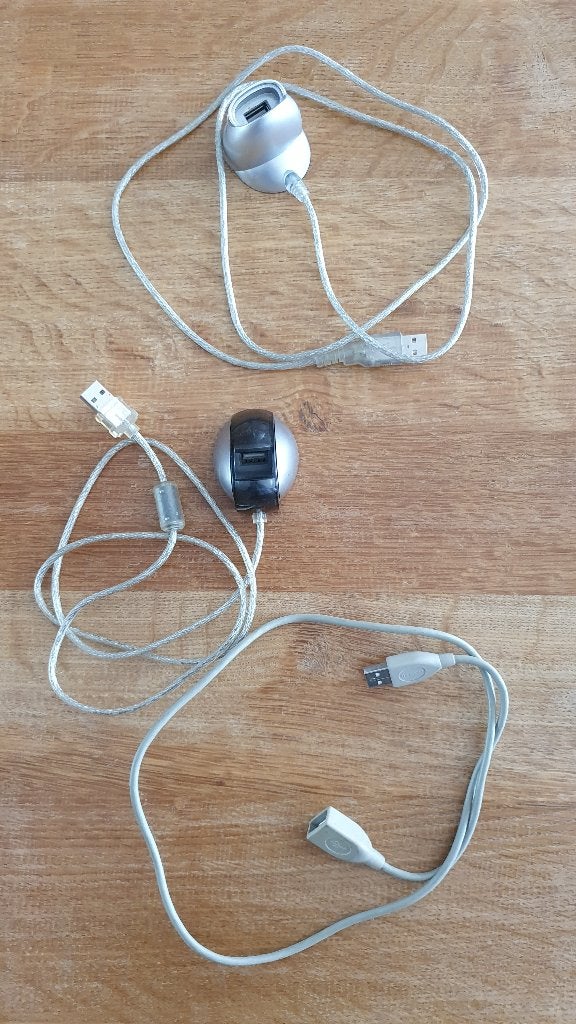 **USB-koppelingen     3 stuks           *SOLDEN -75%, Computers en Software, Pc- en Netwerkkabels, Ophalen, Gebruikt