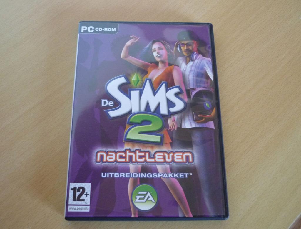 PC game spel De Sims 2 The Sims 2 Nachtleven Uitbreiding, Consoles de jeu & Jeux vidéo, Enlèvement ou Envoi