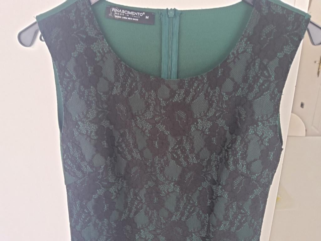 Groene jurk Rinascimento, Taille 38/40 (M), Enlèvement ou Envoi, Rinascimento, Vert