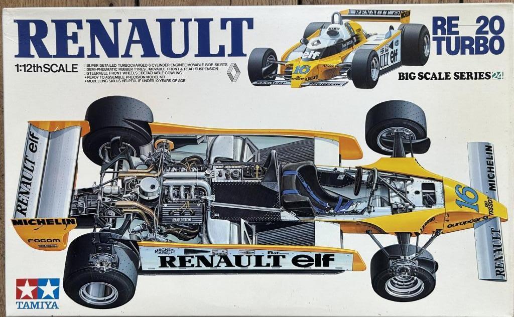 Renault RE 20 Turbo à l'échelle 1:12, Hobby & Loisirs créatifs, Modélisme | Voitures & Véhicules, Neuf, Voiture, Plus grand que 1:32