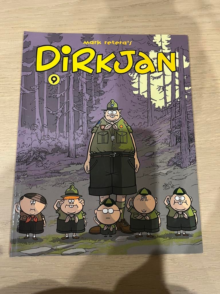 Dirkjan - 9, Boeken, Eén stripboek, Ophalen of Verzenden