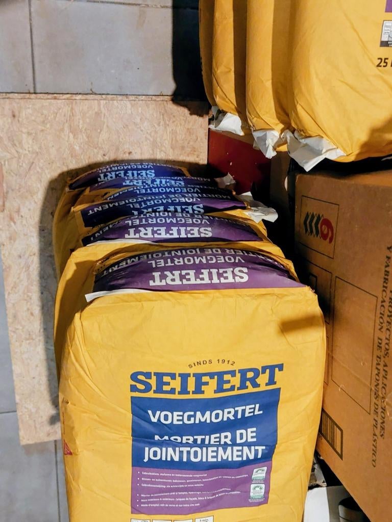 seifert mortier jointoiement, Ophalen, Nieuw, Bakstenen