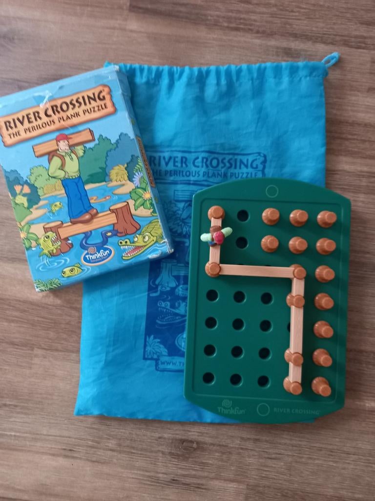 River Crossing Thinkfun, Een of twee spelers, Ophalen of Verzenden, Thinkfun