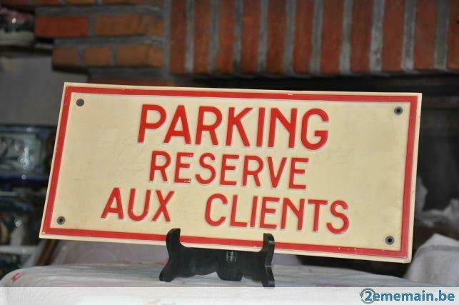 panneau pour stationnement privé, Divers, Enlèvement ou Envoi, Utilisé