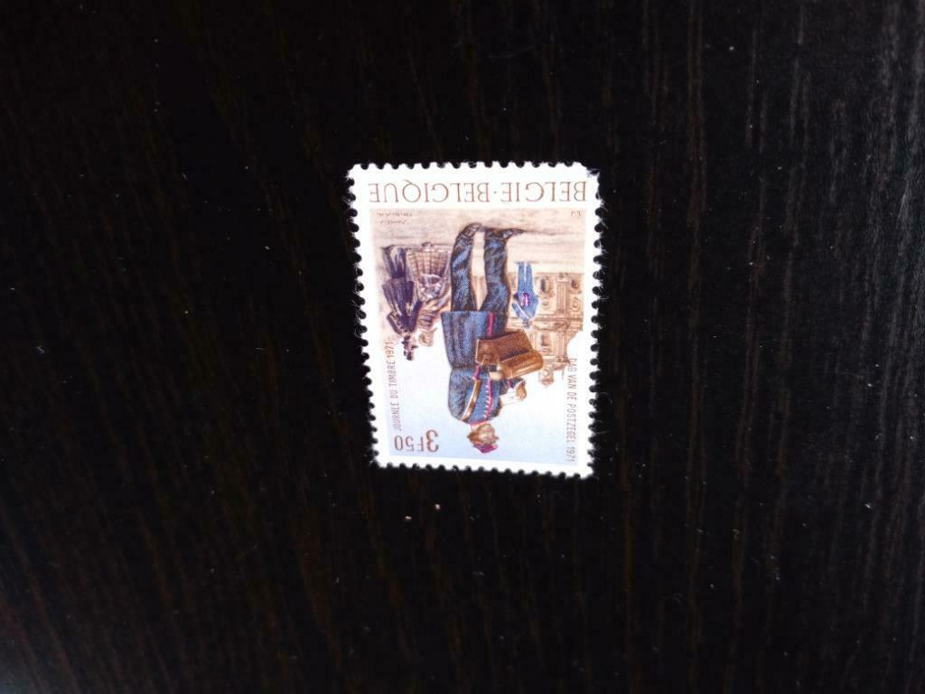 Belgie ongestempeld postzegel postbode, Ophalen of Verzenden