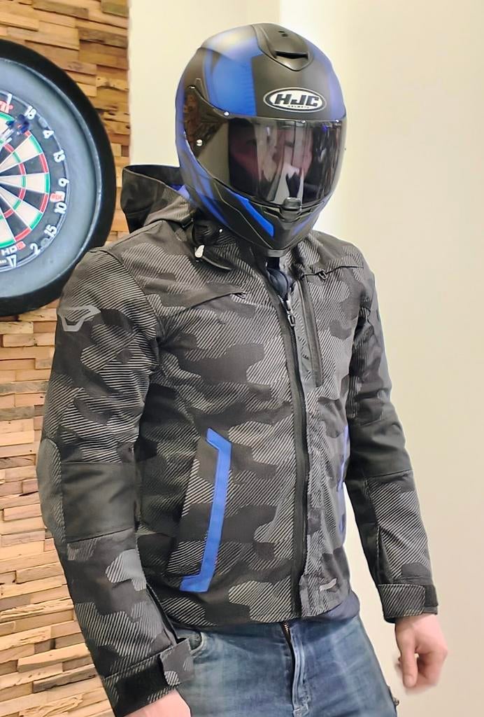 Camouflage motorjas Magna maat L, Ophalen of Verzenden