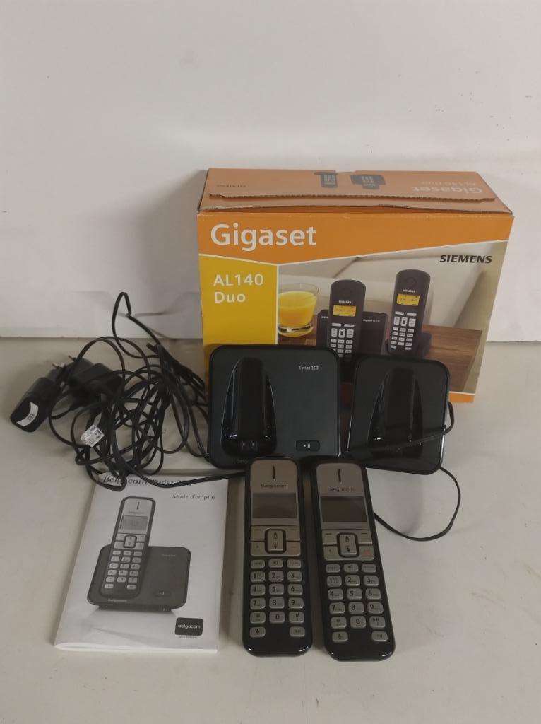 Belgacon Twist 350 draadloze telefoon, Telecommunicatie, Ophalen of Verzenden, Gebruikt