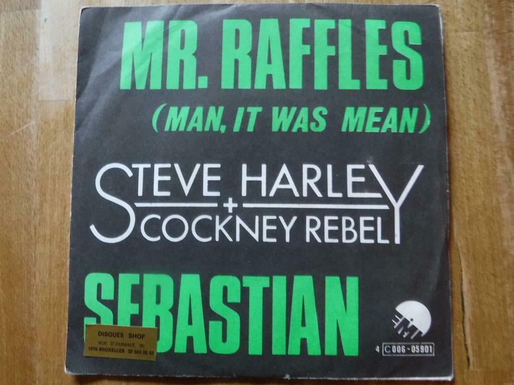 Steve Harley + Cockney Rebel Mr. Raffles - Sebastian, Ophalen of Verzenden