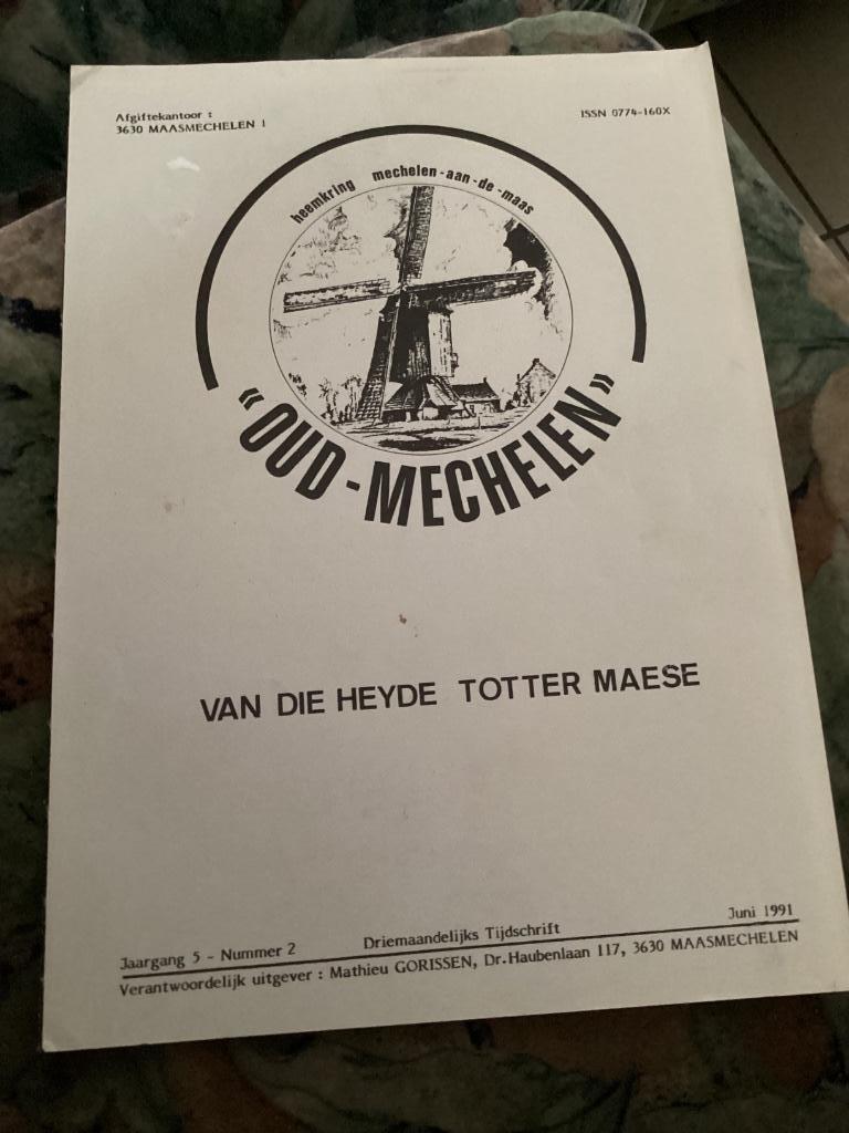 Oud - Mechelen (Maasmechelen), Boeken, Ophalen of Verzenden