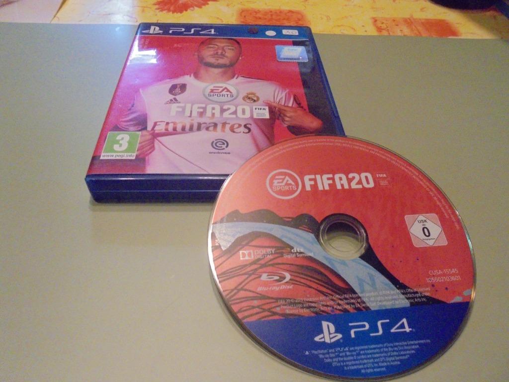 PLaystation 4 Fifa 20 (orig), Comme neuf, À partir de 3 ans, 3 joueurs ou plus, Sport